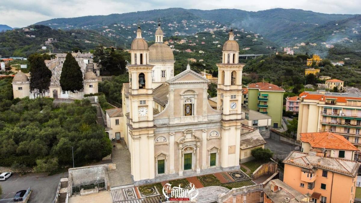 Super Vista Al Grattacielo Di Lavagna Apartment Екстериор снимка